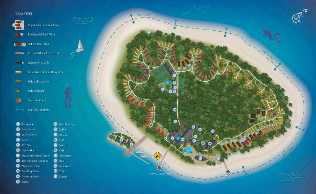 kurumba maldives resort kart